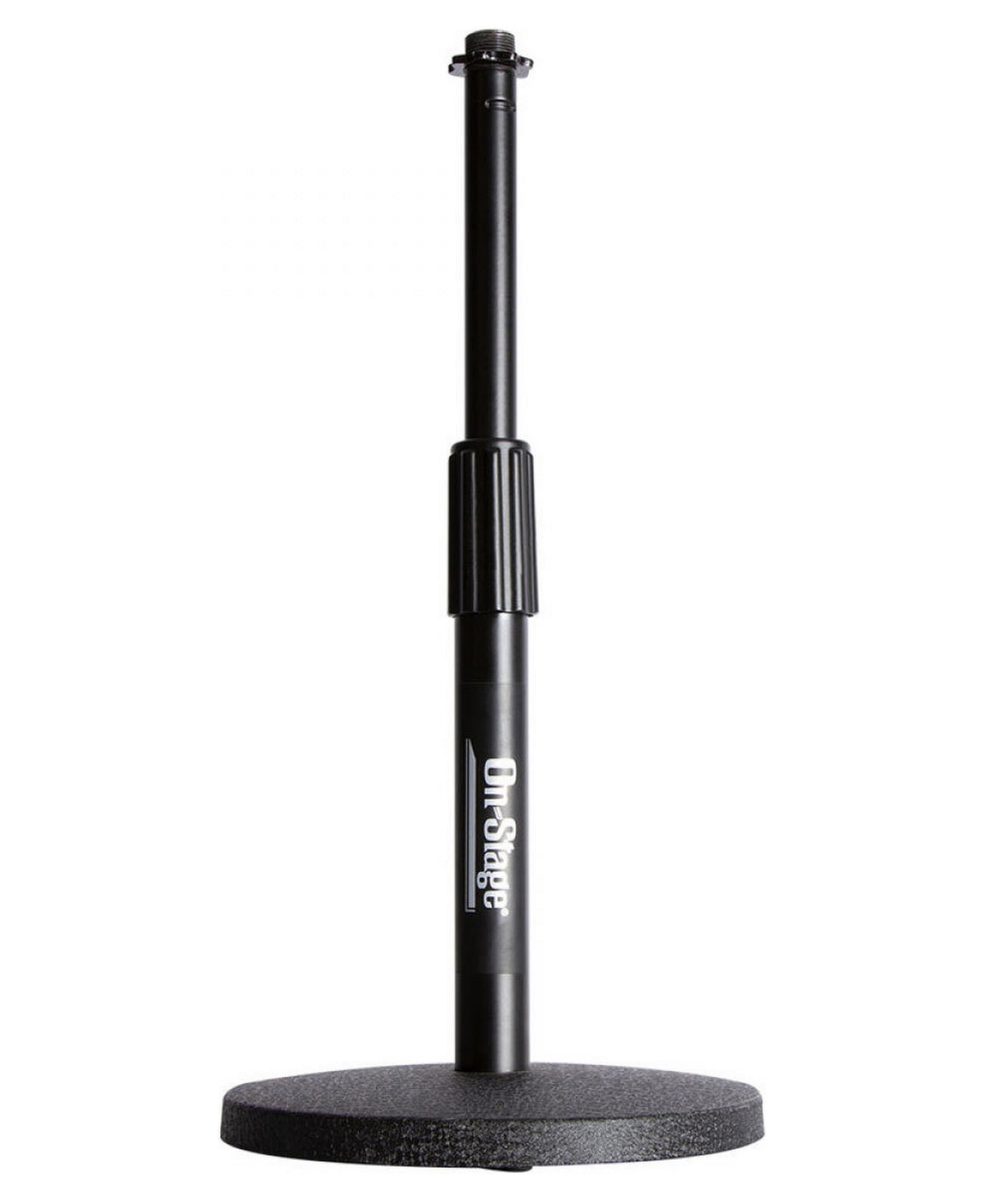 On-Stage DS7200B Adjustable Height Desktop Microphone Stand - Black