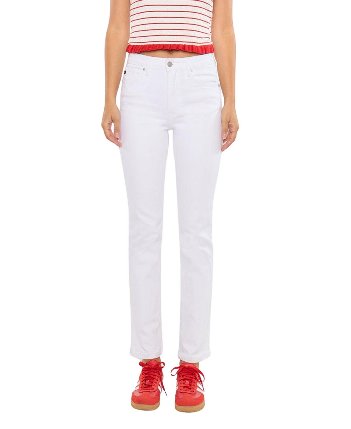 KanCan Essential Women's Piper High Rise Slim Straight Jeans view 1 — MAYCSS fashion products