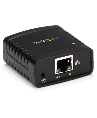 StarTech 10/100Mbps Ethernet to USB 2.0 Network LPR Print Server