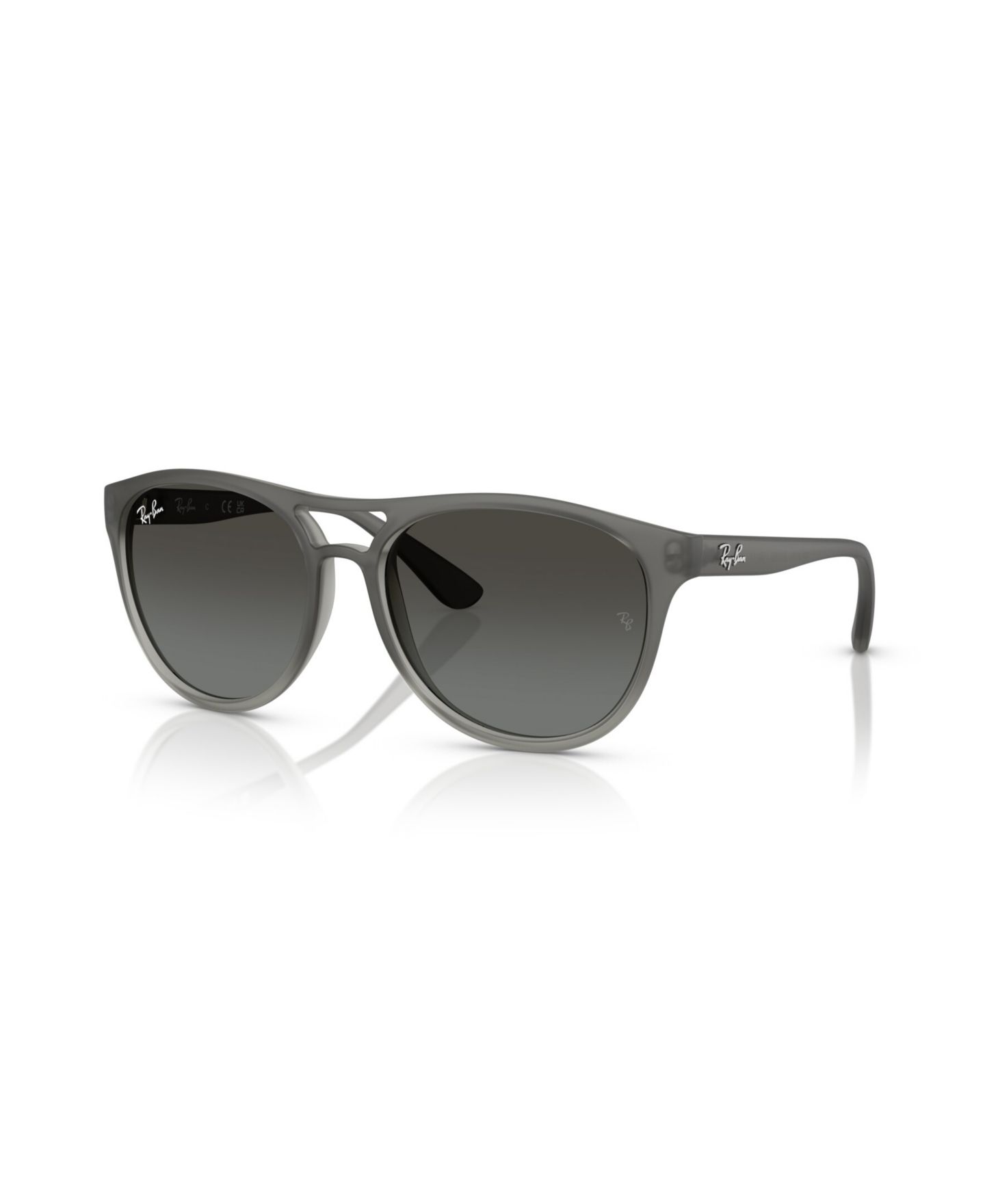 Мужские солнцезащитные очки Ray-Ban Gradient Lenses Sunglasses, Brad RB4170, цвет: Серый прозрачный серый — фото 1