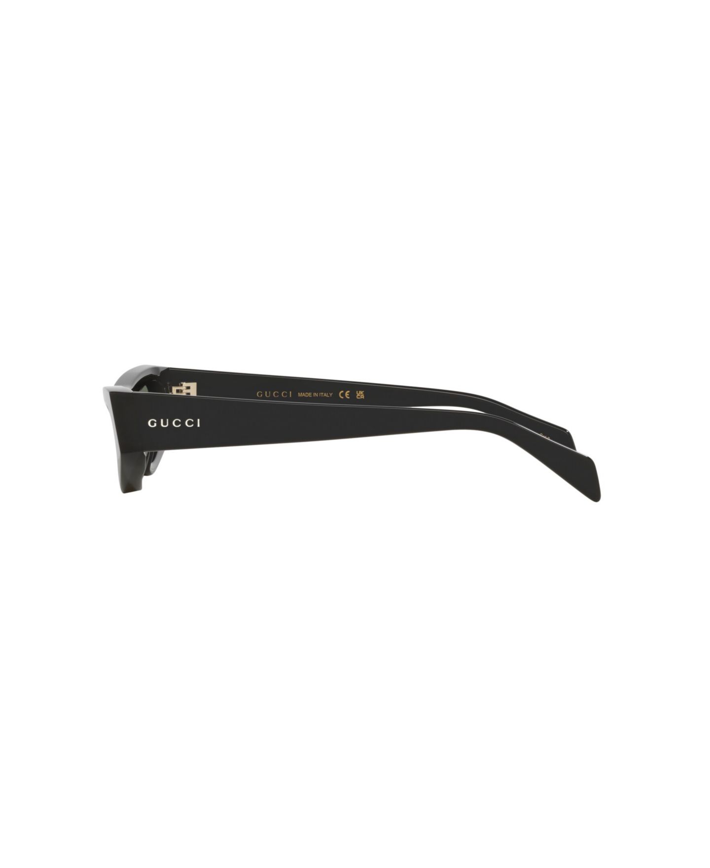 Женские солнцезащитные очки Gucci Cat Eye Sunglasses, GG1779S GC002347, цвет: Чёрный — фото 3