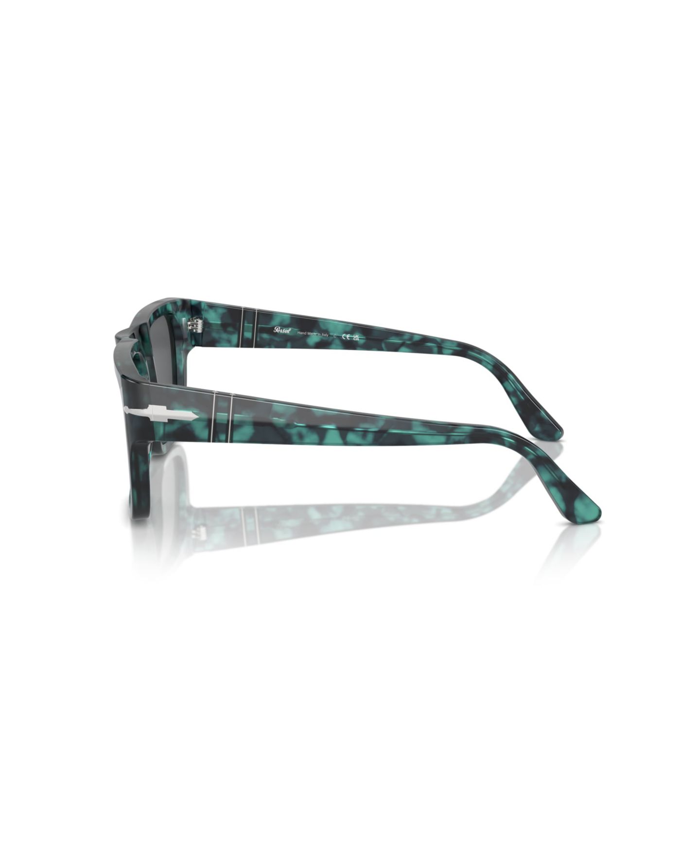 Солнцезащитные очки Persol Unisex Square, PO3348S, цвет: Синий гавана — фото 3