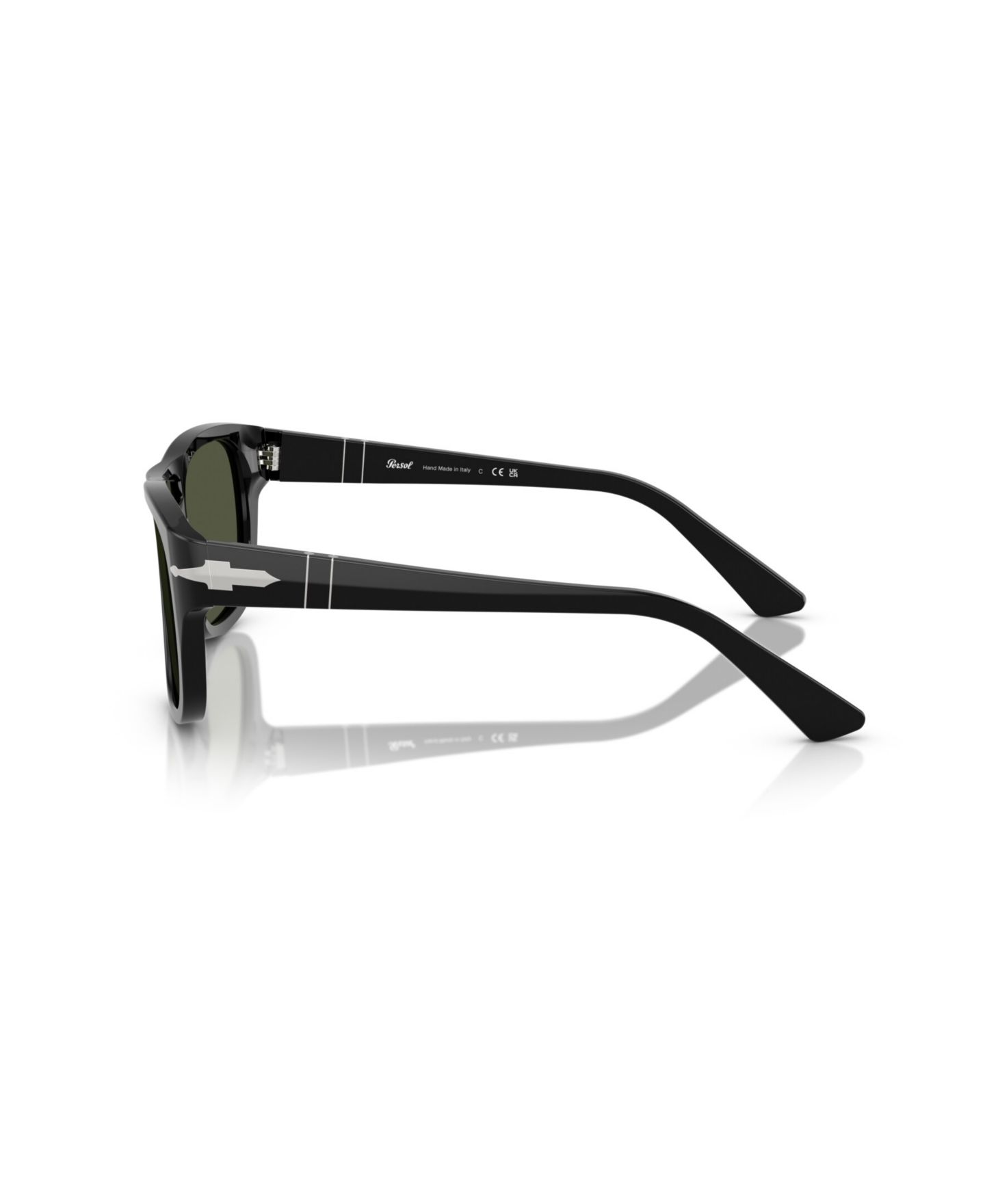 Солнцезащитные очки Persol Unisex Square, PO3366S, цвет: Чёрный — фото 3