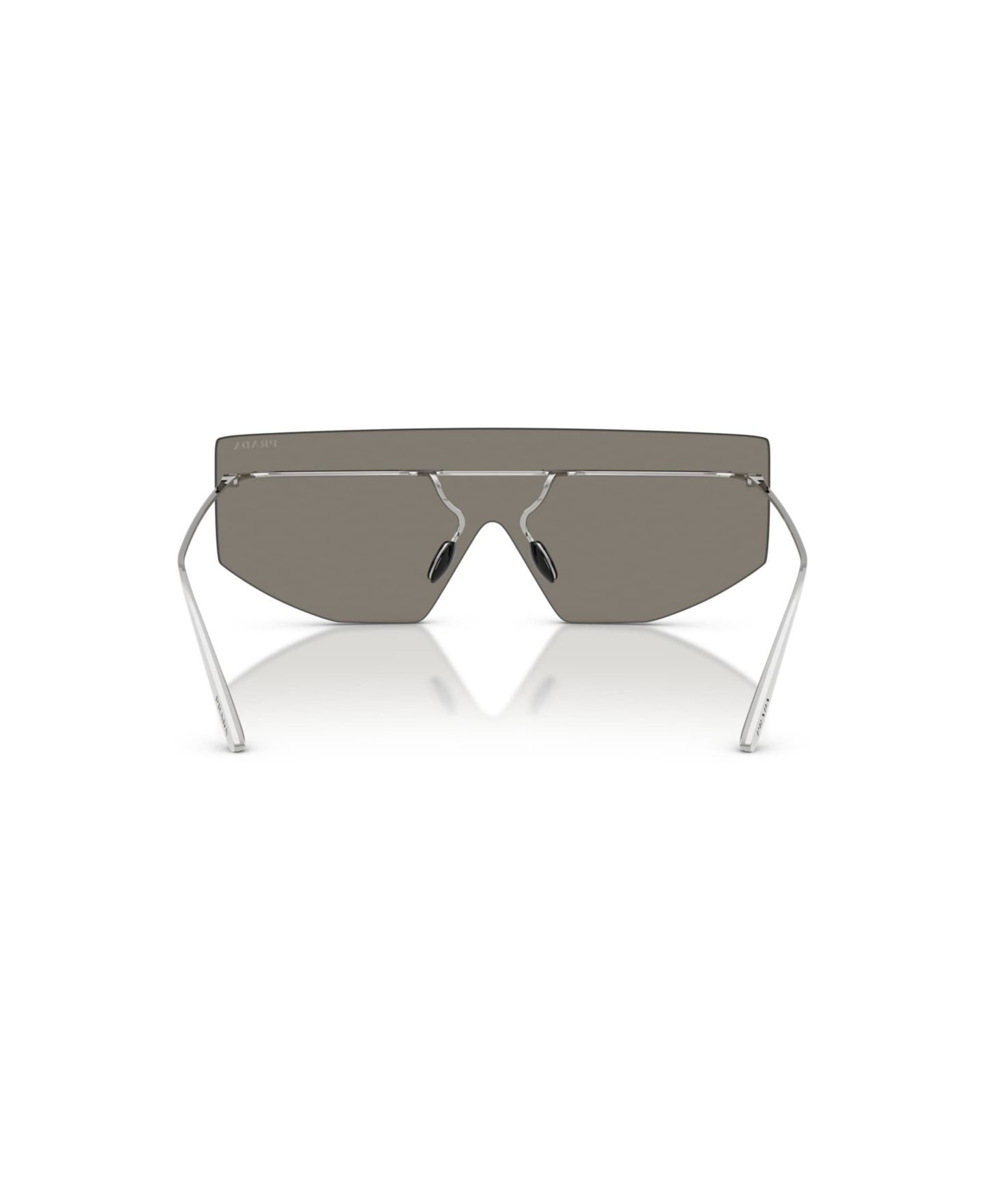 Мужские солнцезащитные очки PRADA Geometric Sunglasses, PR B55S, цвет: Серебряный — фото 4