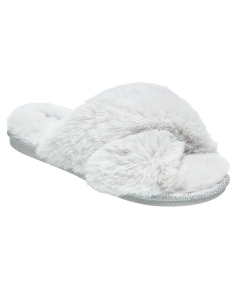 Женские Nine West Women's X-Band Faux Fur Slippers