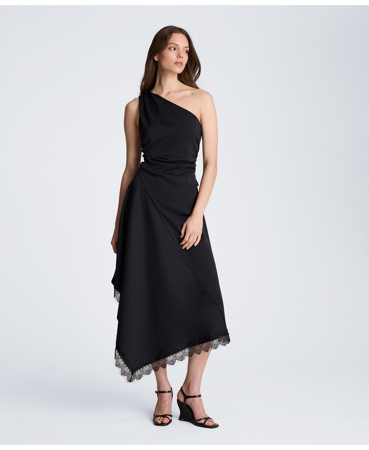 Kenneth Cole Women's One-Shoulder Asymmetrical Dress view 2 — MAYCSS fashion products