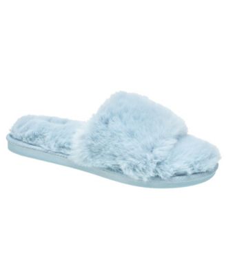 Women's Faux Fur Slippers Blush