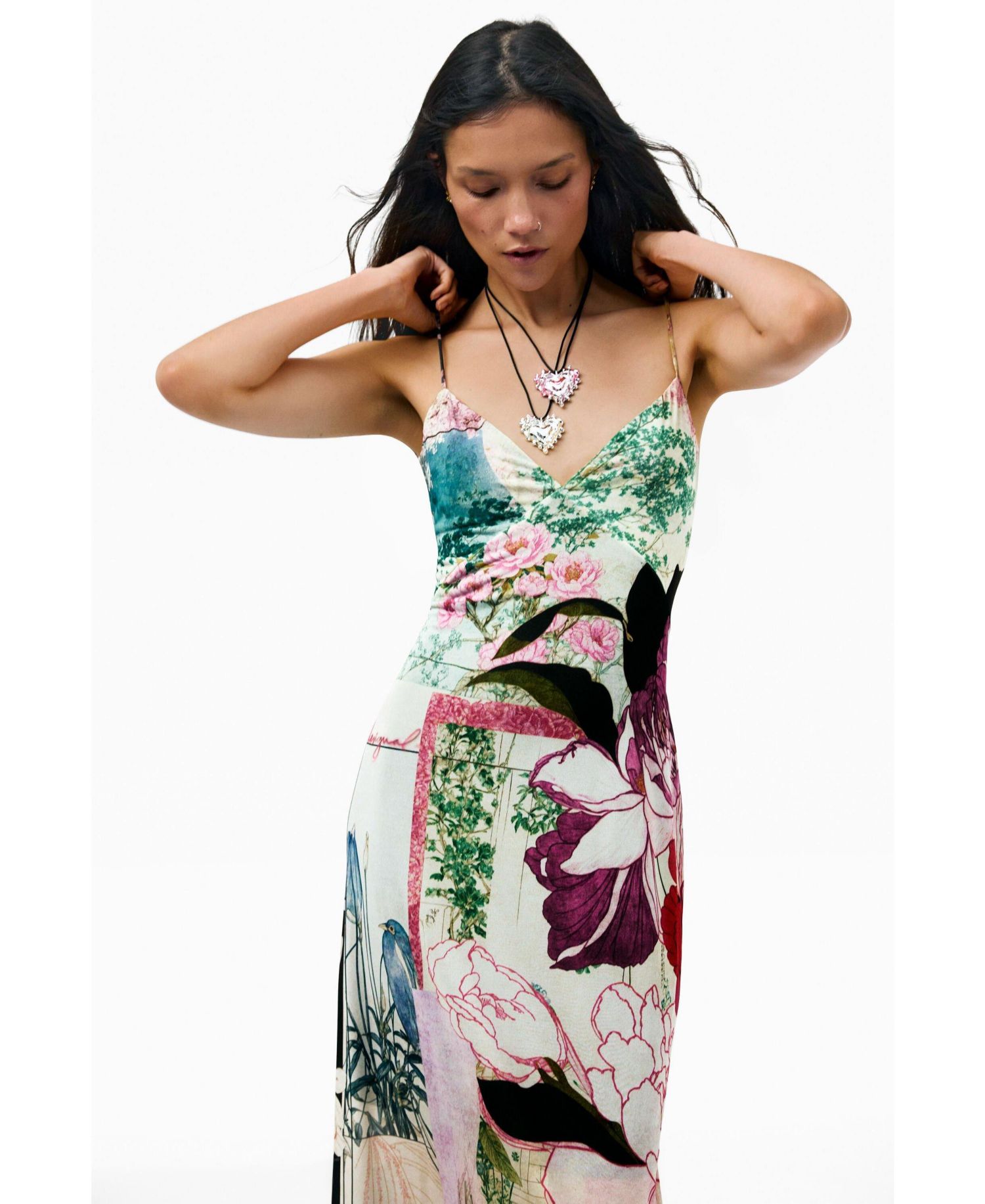 Women's Printed strappy dress