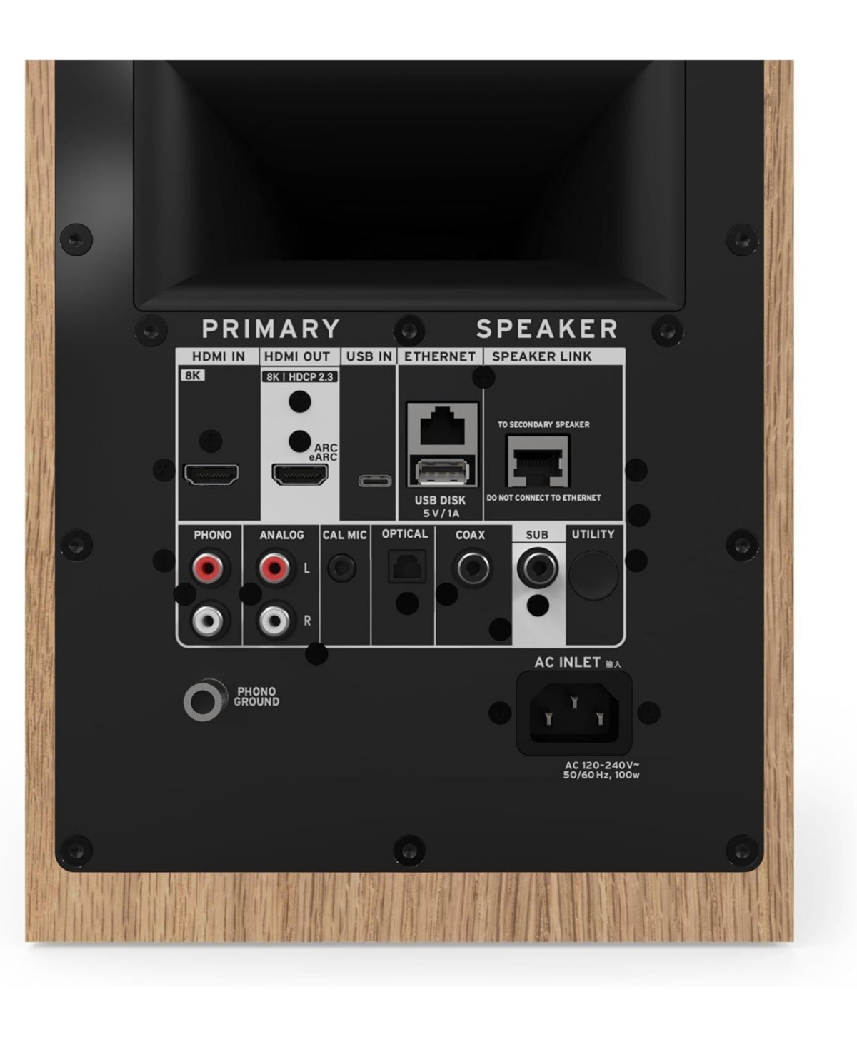Klipsch The-sevens-ii-red-oak 6.5inch Dolby Atmos Powered Speaker Pair (2026)