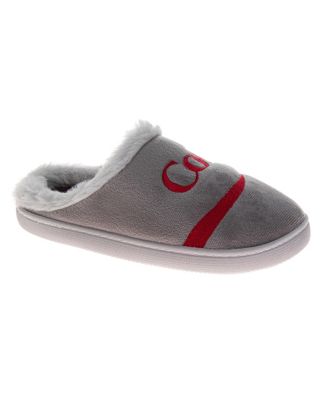 Men's COKE Logo Casual Slippers Cozy SoftLined Warm Indoor Comfort Shoes