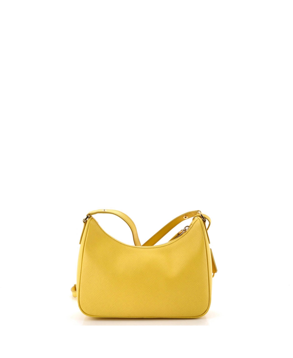 Pre-Owned Prada Mini Re-Edition Hobo Saffiano Leather