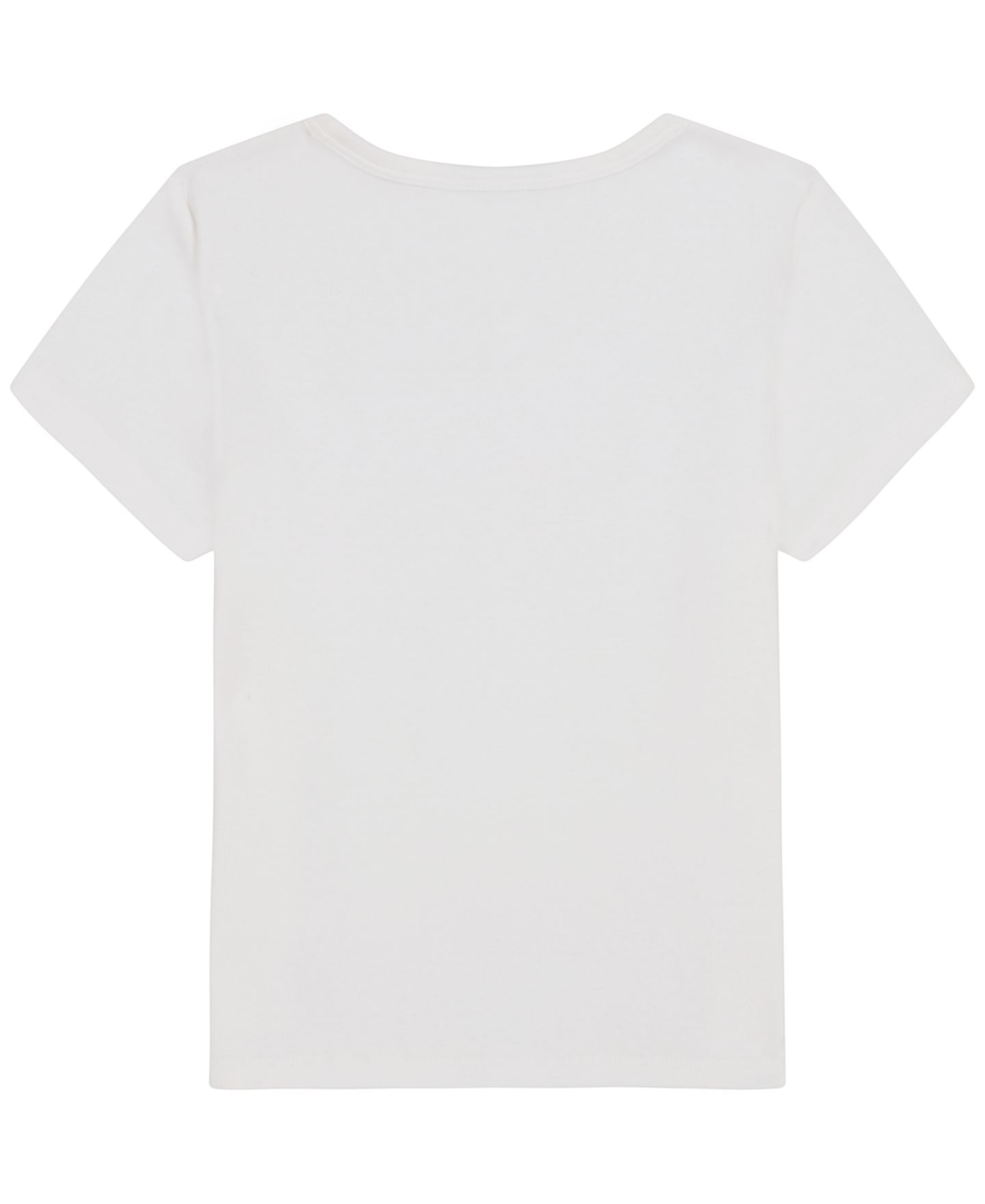 Футболка Tommy Hilfiger Embroidered Short-Sleeve для девочек, цвет: Белый — фото 5