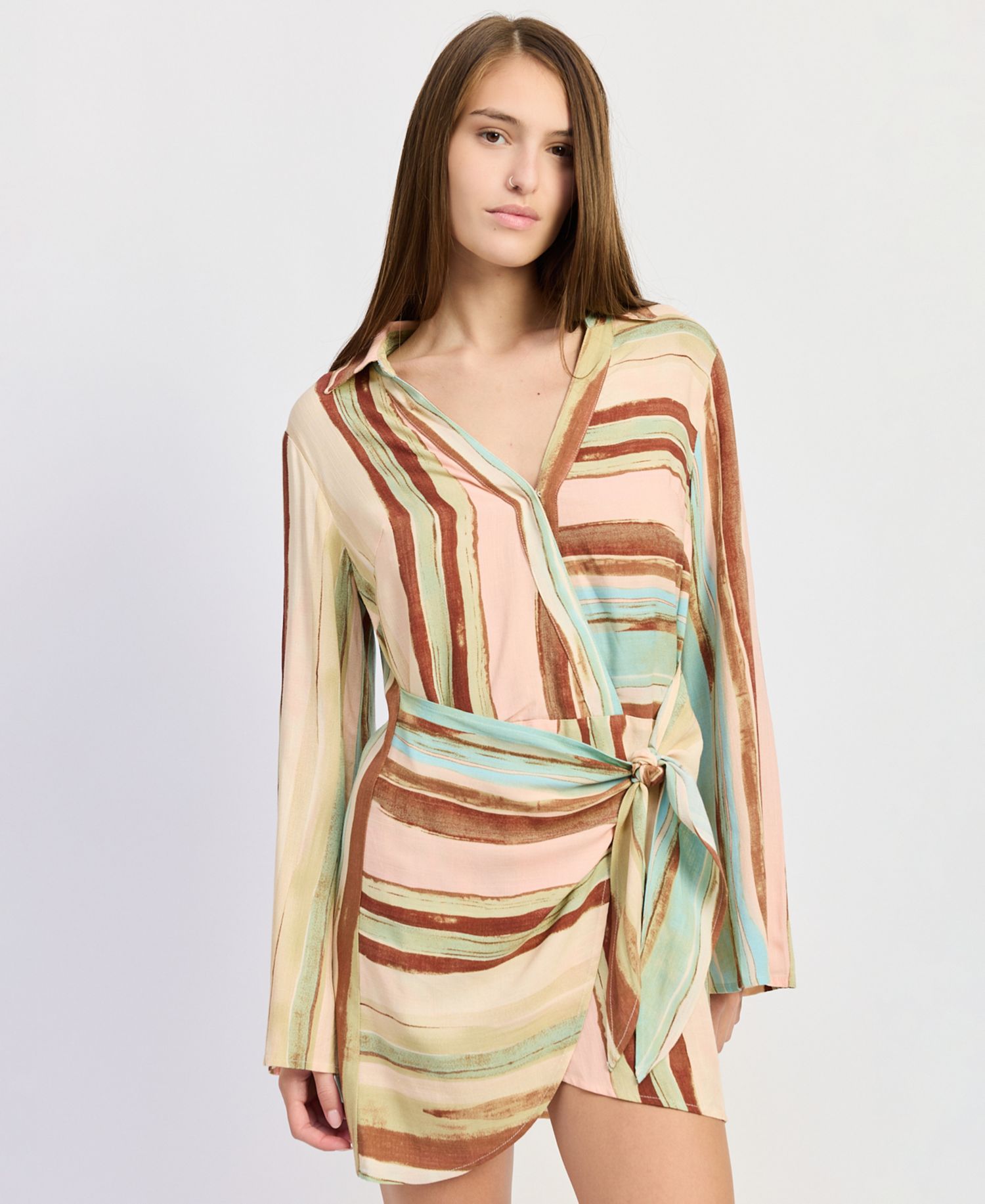 Women's Lana Long-Sleeve Mini Dress