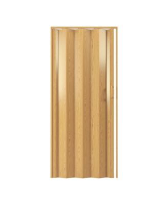  With PVC Foldable Accordion Door Room Divider for Indoor Space Separation and Privacy Use