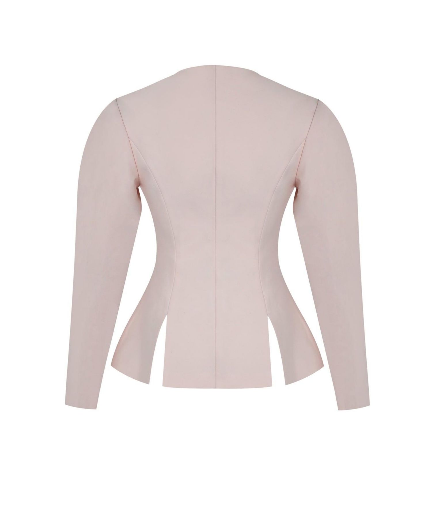Women's Savannah Tulip Pink Peplum Blazer