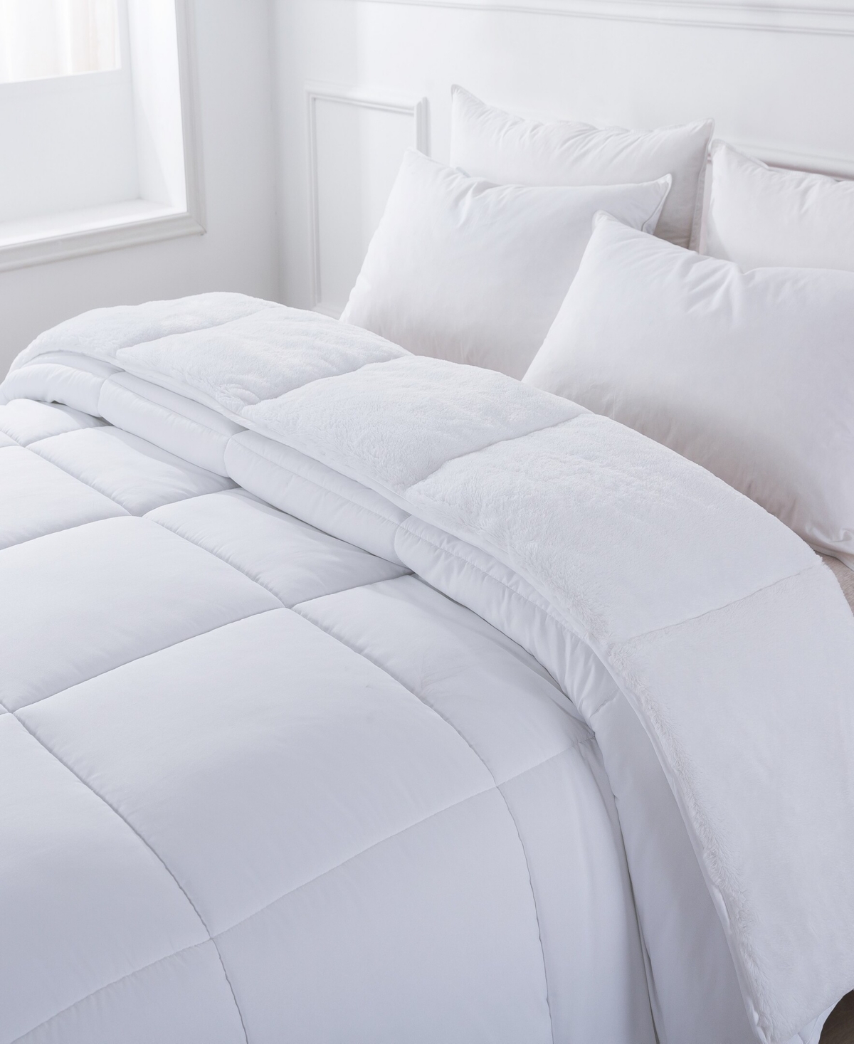 St. James Home Cozy Down Reversible Comforter