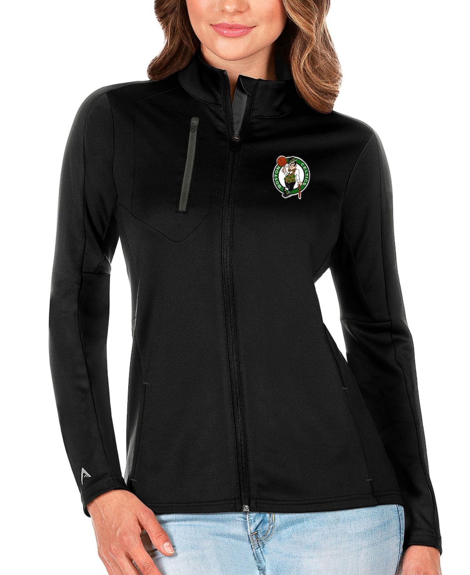 Women's Black Boston Celtics Generation Full-Zip Jacket