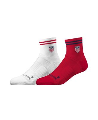 Men's and Women's USMNT Two-Pack Half-Calf Knit Sock Set
