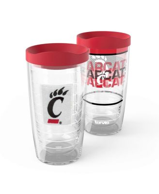 Cincinnati Bearcats 2-Pack 16oz. Competitor Emblem Tumbler Set