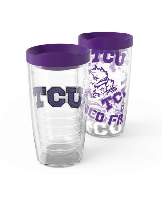 TCU Horned Frogs 2-Pack 16oz. Competitor Emblem Tumbler Set
