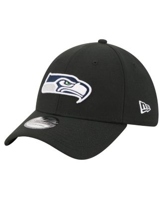Men's Black Seattle Seahawks Core Team 39THIRTY Flex Hat