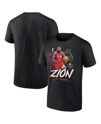Men's Zion Williamson Black New Orleans Pelicans Competitor T-Shirt