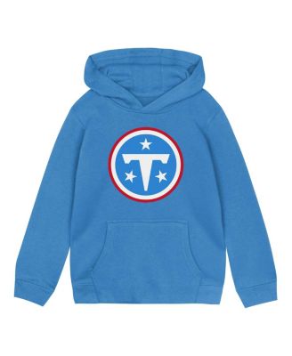 Toddler Light Blue Tennessee Titans Primary Logo Fleece Hoodie