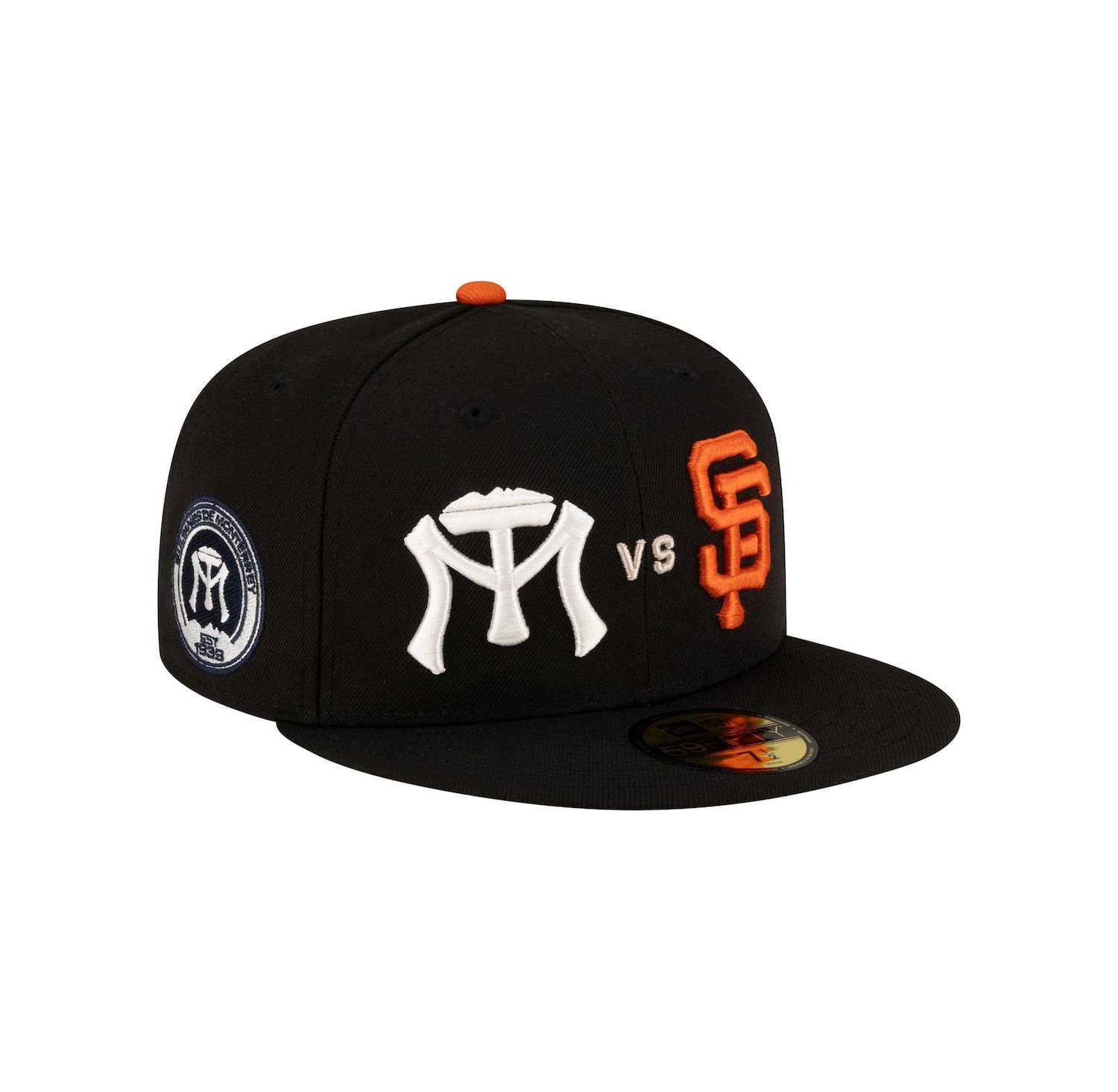 Men's Black San Francisco Giants vs. Monterrey Sultanes 2026 Matchup 59FIFTY Fitted Hat