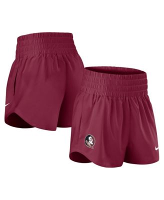 Women's Garnet Florida State Seminoles Performance One Dri-FIT High-Rise Shorts