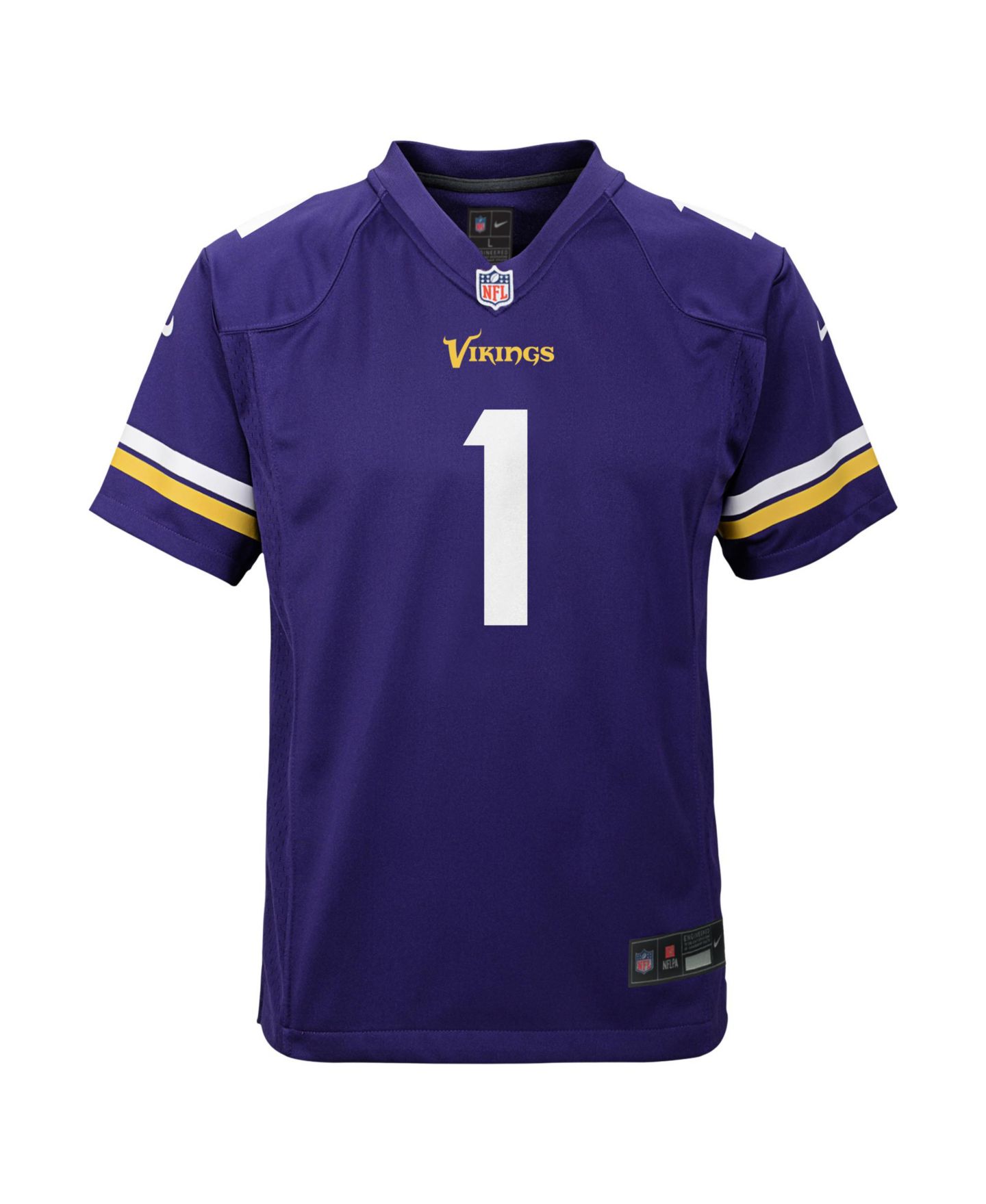 Детское джерси Nike Kyler Murray Minnesota Vikings Game, Purple — фото 2