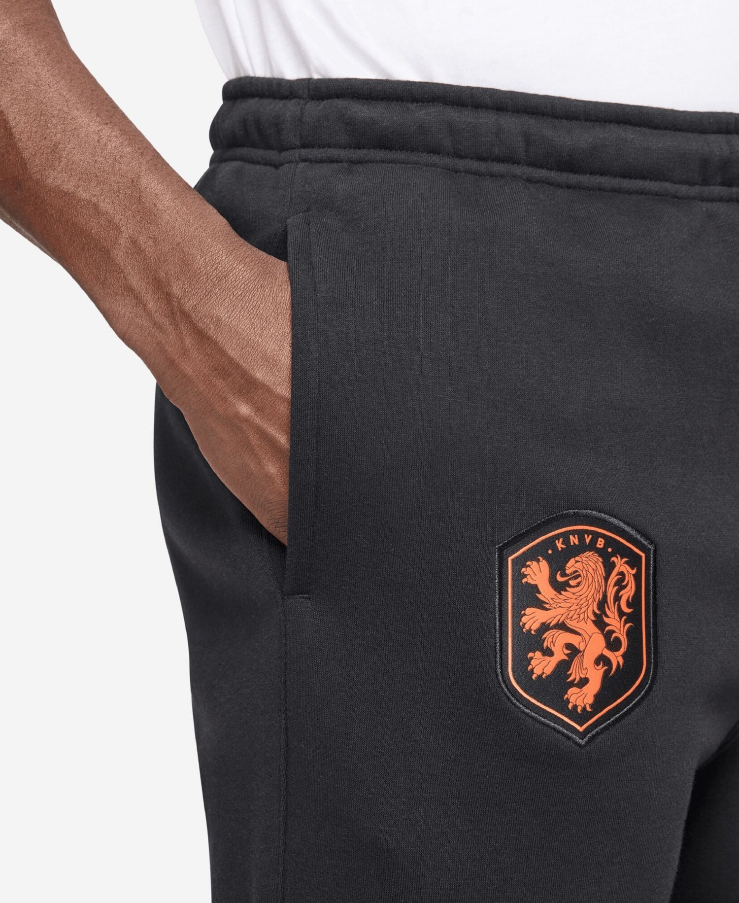 Men's Black Netherlands National Team Club Jogger Pants
