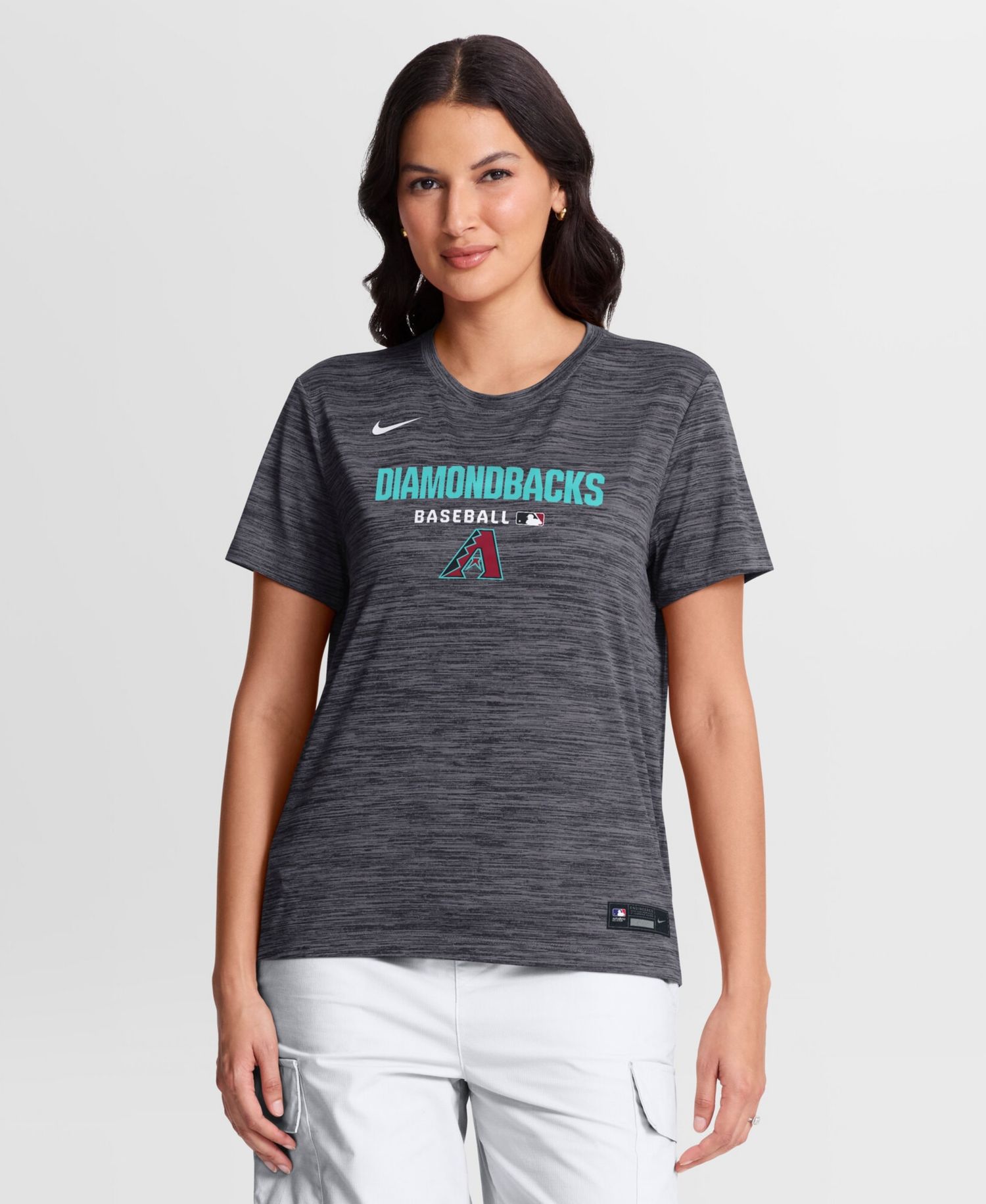 Women's Black Arizona Diamondbacks Authentic Collection Velocity Dri-FIT T-Shirt