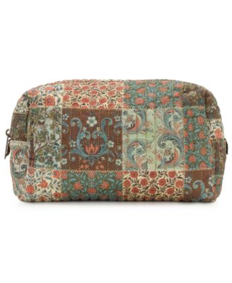 Rune Quilted Cotton Cosmetic Case