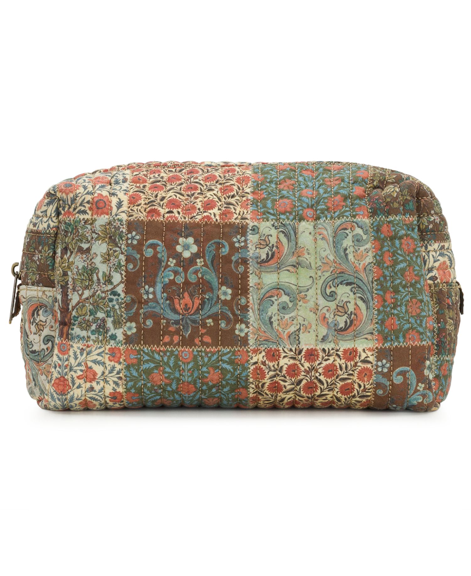 Rune Quilted Cotton Cosmetic Case