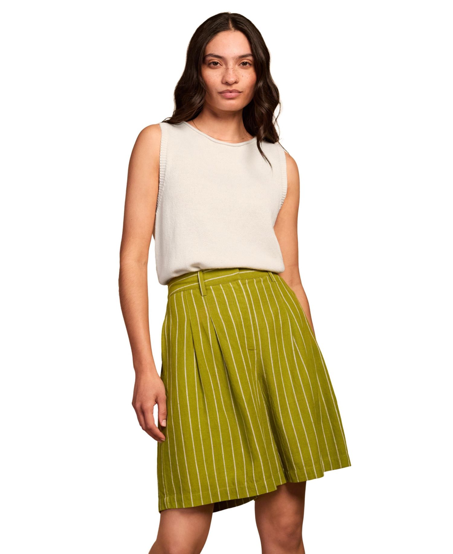 Women's Sleeveless Knitted Vest Top
