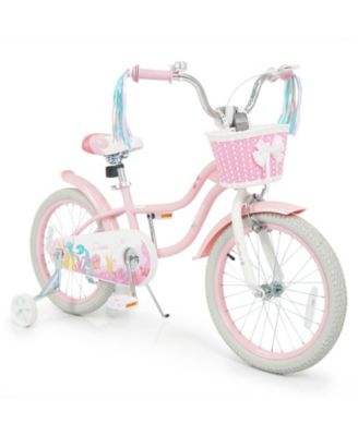 Kids Bike Toddler Bicycle with Training Wheels Hand and Coaster Brakes