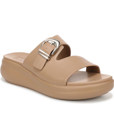 Женские сандалии Naturalizer Calista Slide, цвет: Коричневая искусственная кожа