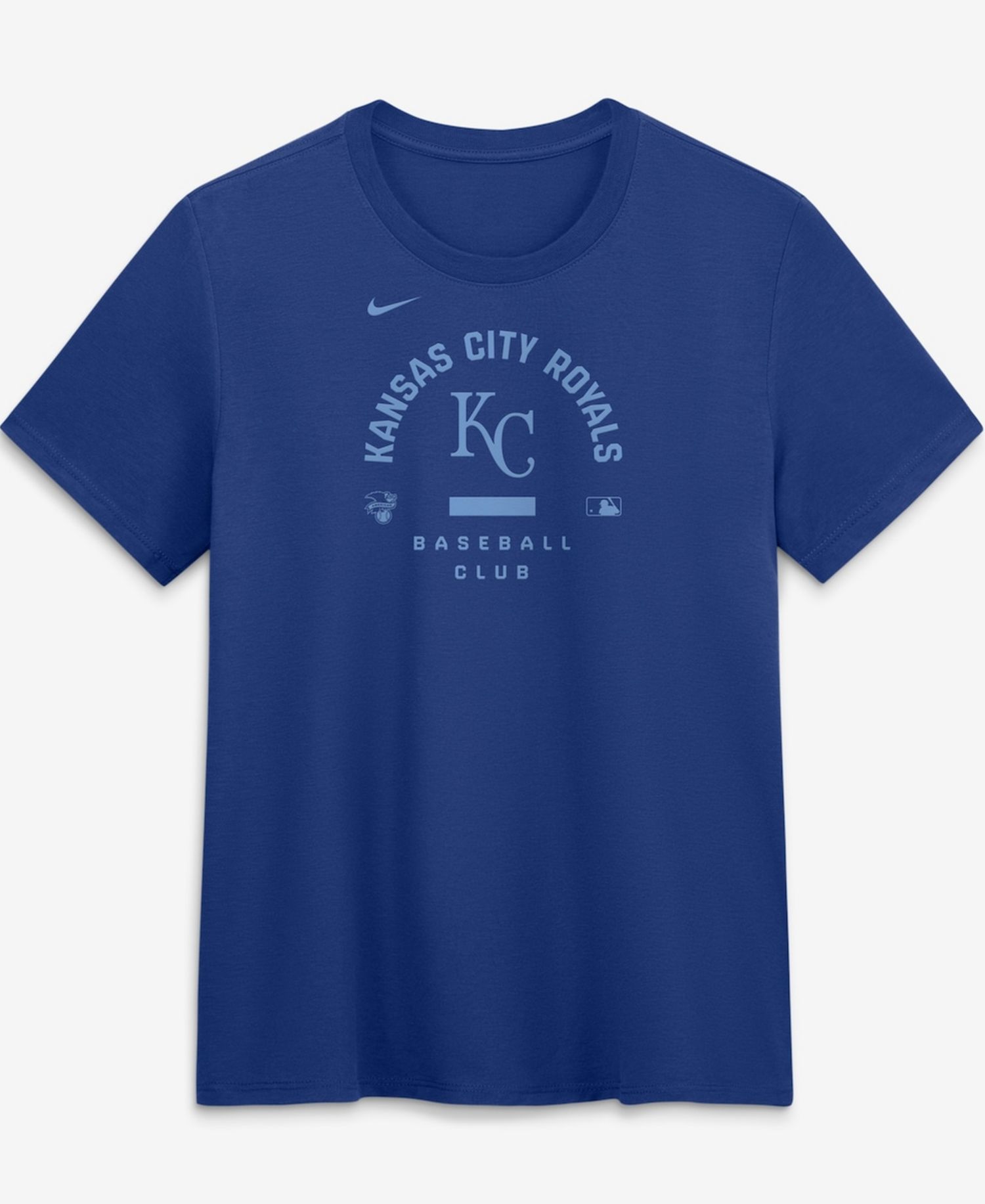 Women's Royal Kansas City Royals Authentic Collection Early Work Tri-Blend Dri-FIT T-Shirt