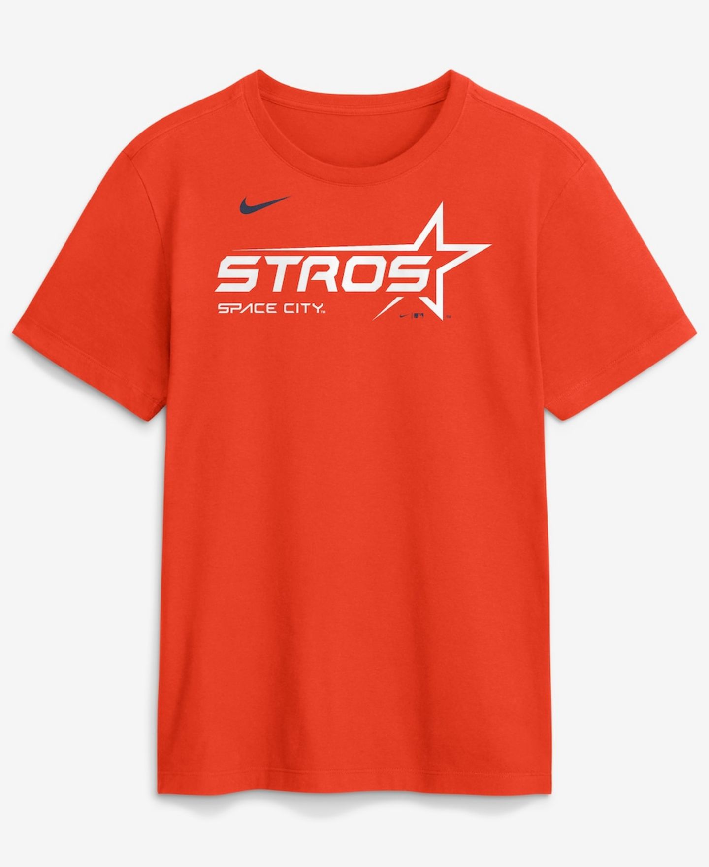 Мужская футболка Nike Orange Houston Astros City Connect Wordmark — фото 2