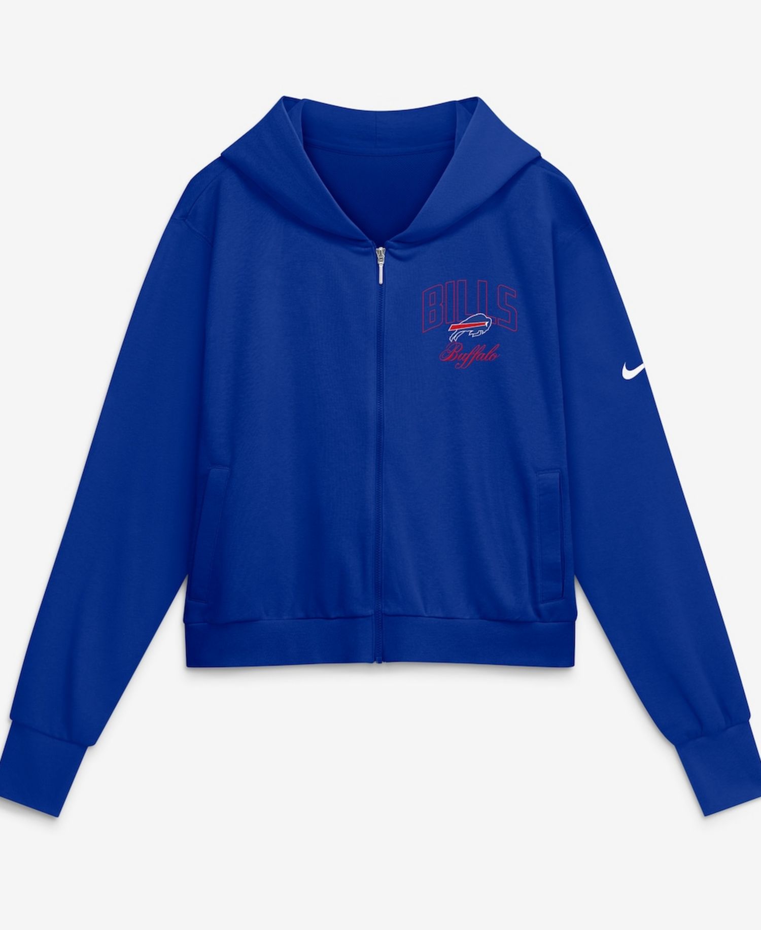 Women's Royal Buffalo Bills Primetime Full-Zip Hoodie