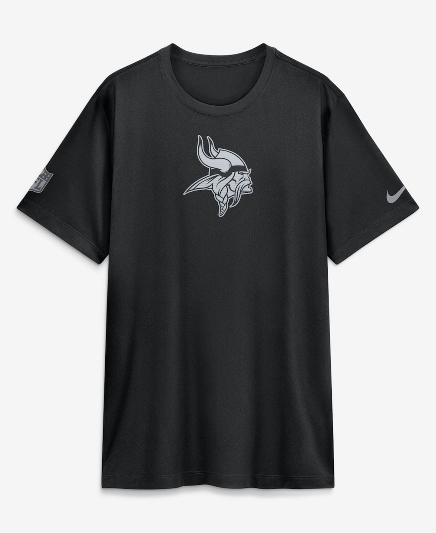 Мужская футболка Nike Black Minnesota Vikings Sideline Lead The Charge Legend Dri-FIT — фото 2