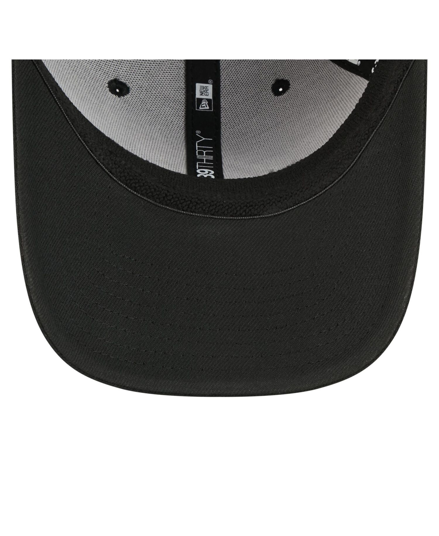 Men's Black Philadelphia Eagles Core Team 39THIRTY Flex Hat