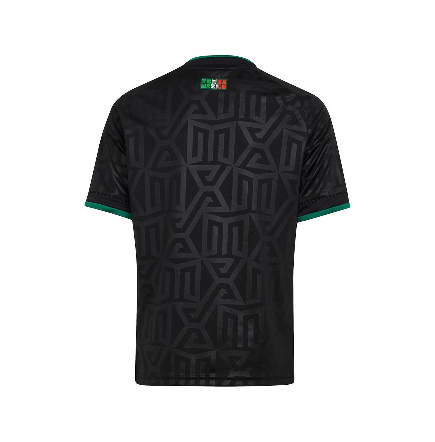 Детская джерси adidas Mexico National Team 2026 Third Replica, чёрная — фото 3