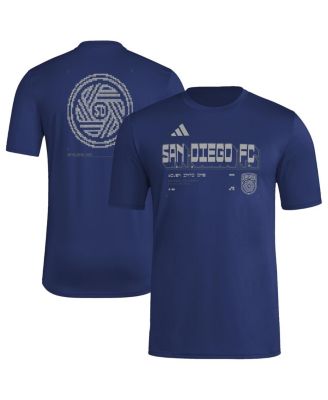 Men's Navy San Diego FC 2026 Anthem AEROREADY Pregame T-Shirt
