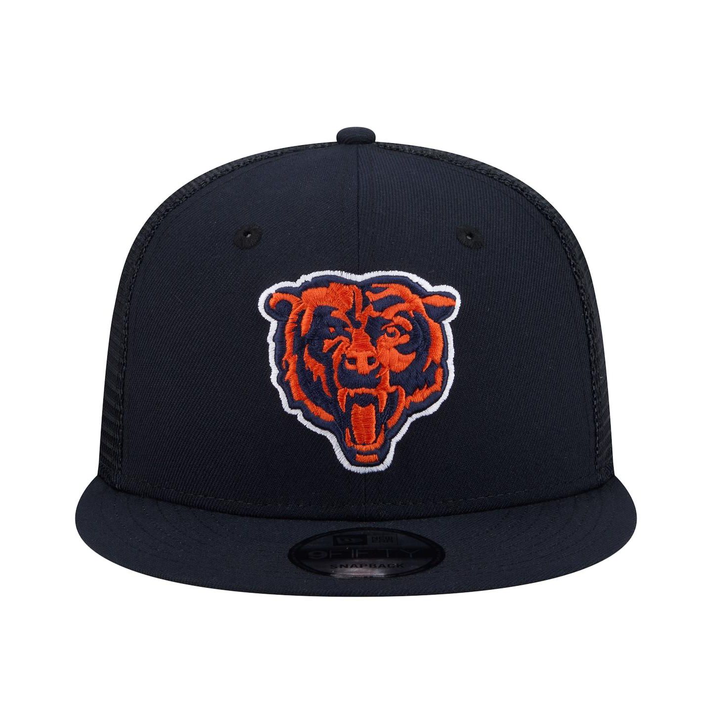 Мужская кепка-тракер-снэпбэк New Era Chicago Bears Core Team 9FIFTY, Navy — фото 4