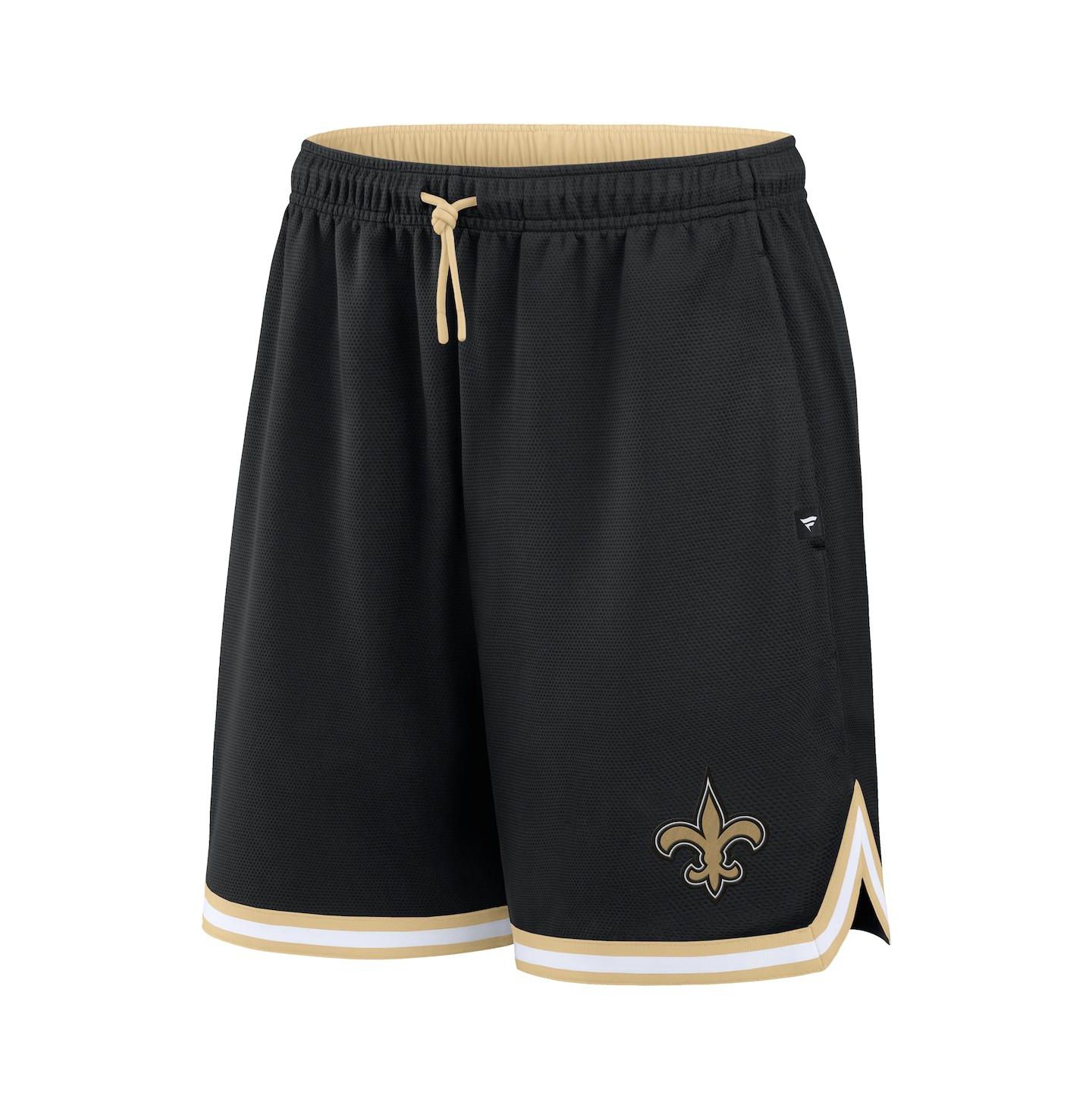 Мужские шорты Fanatics New Orleans Saints Fearless Drive, Black — фото 2