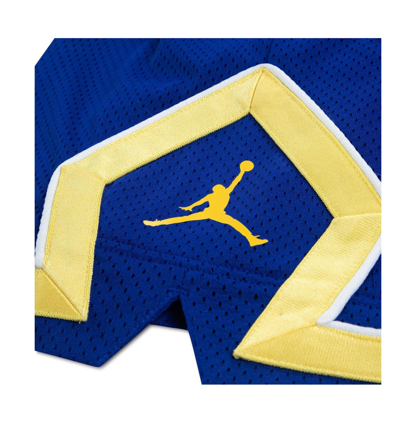 Детские шорты Jordan Royal Brazil National Team Mesh Demand Dri-FIT — фото 4