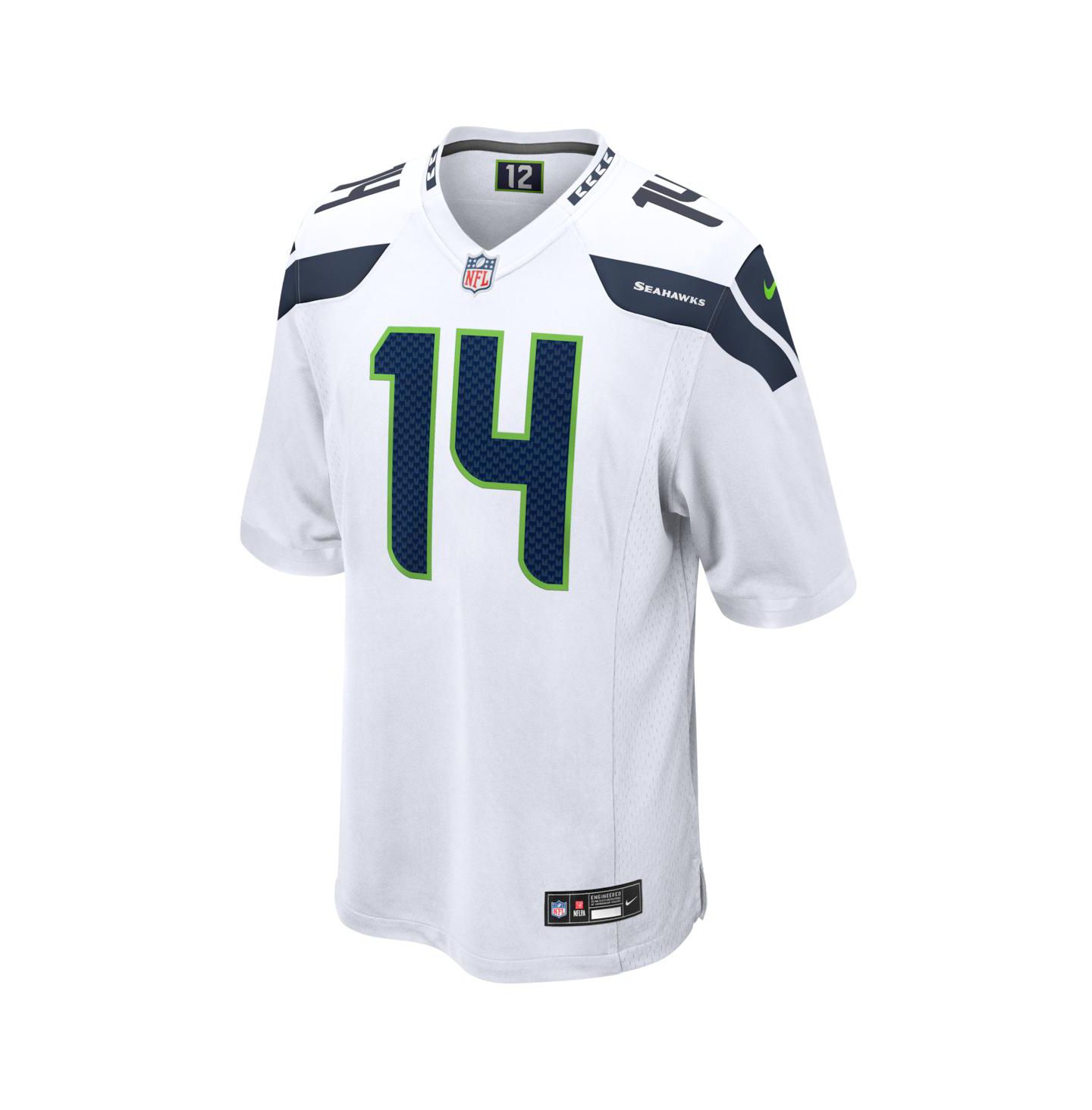 Мужской топ Nike Sam Darnold White Seattle Seahawks Game Jersey — фото 2