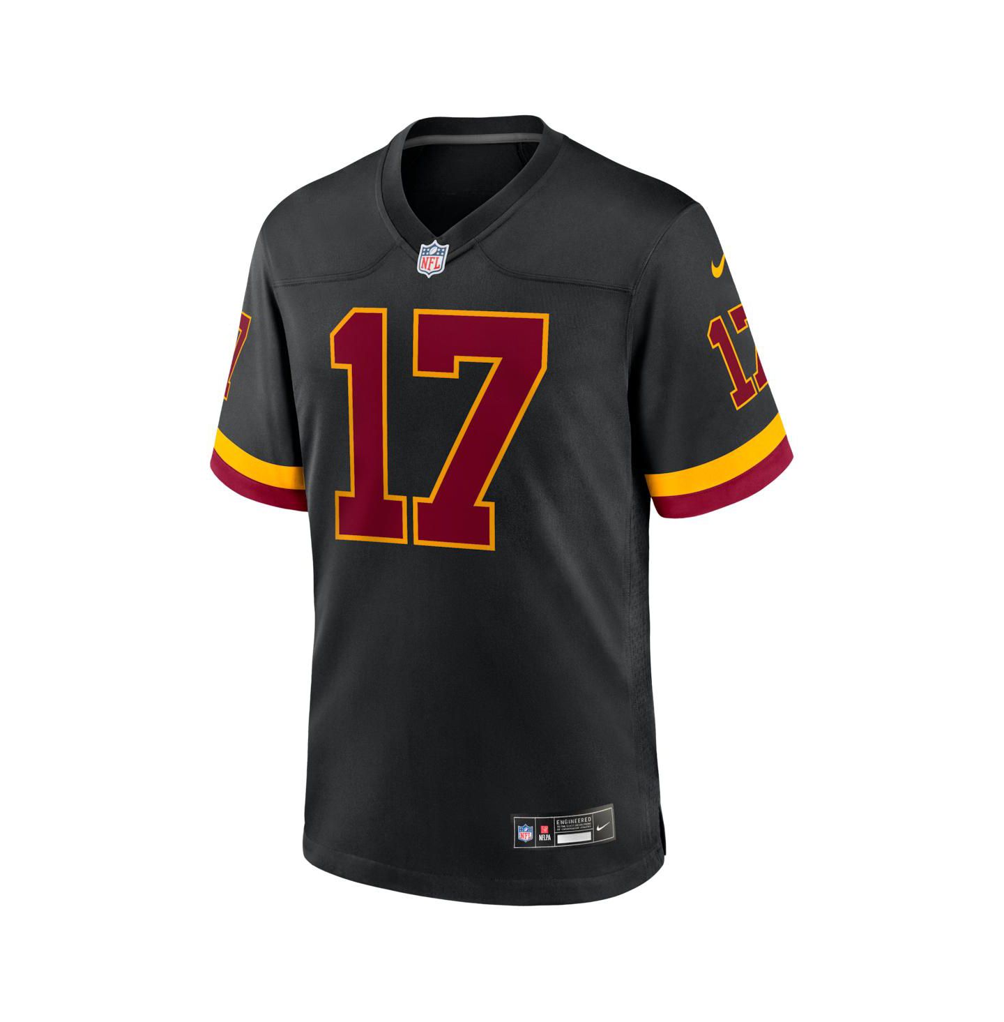 Мужской топ Nike Hail Raiser Terry McLaurin Black Washington Commanders Alternate Game Jersey — фото 2