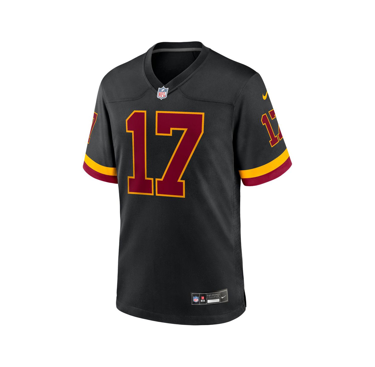 Hail Raiser Men's Terry McLaurin Black Washington Commanders Alternate Game Jersey